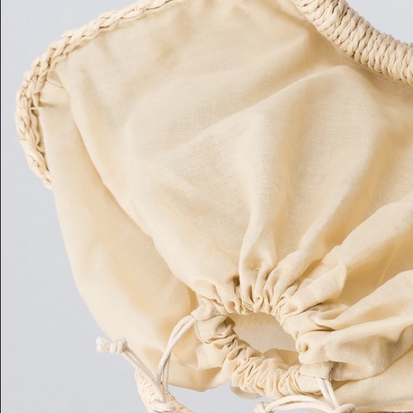 HALF MOON STRAW TOTE BAG - Picture 6 of 6